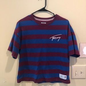 Tommy Hilfiger Striped Crop Top